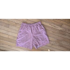 Lululemon Mens Pink Red Pace breaker short Medium Linerless
